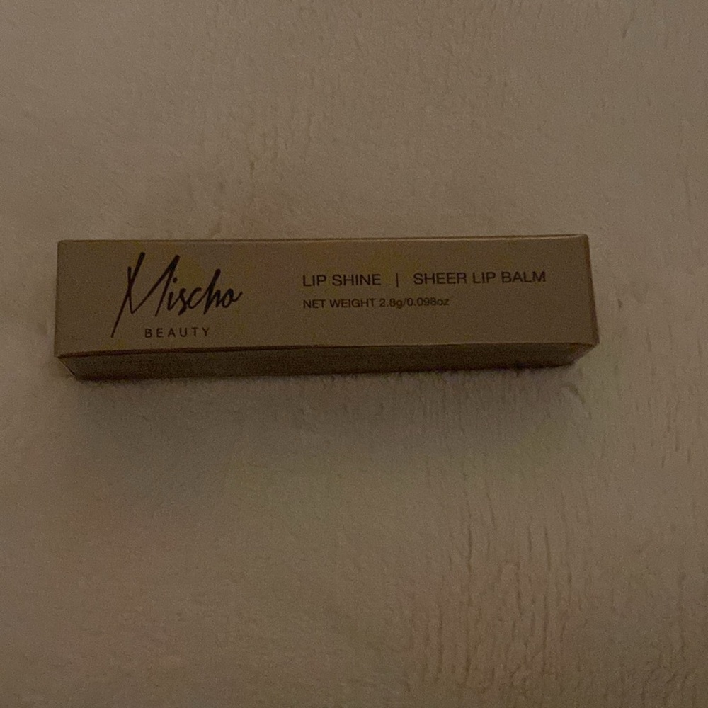 Mischo Beauty Sheer Lip Shine + Lip Balm in XO - Picture 2 of 5